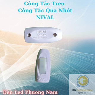 [COMBO 2] Công Tắc Treo ON/OFF, Công Tắc Ngang nhựa ABS chất lượng cao