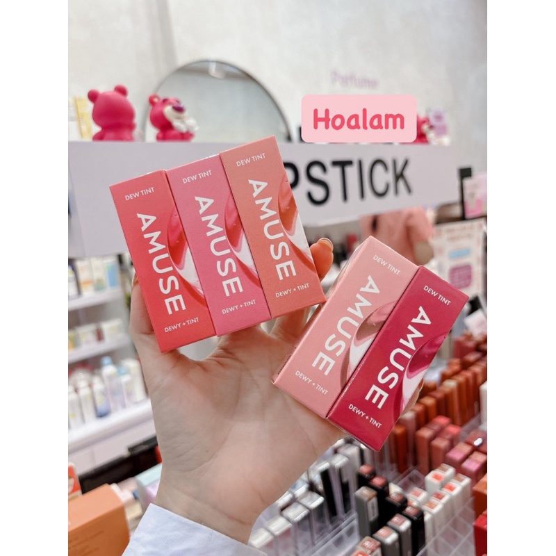 [AUTH 100%] SON KEM LÌ AMUSE NEW DEW TINT MẪU MỚI 2024