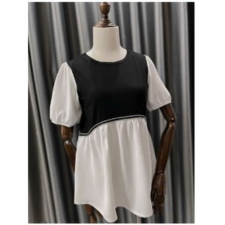 áo bầu baybidoll ,dáng xoè chất cotton pha lụa thái