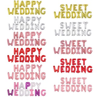 Bóng Chữ Happy Wedding Trang Trí Phòng Cưới , Phòng Tân Hôn