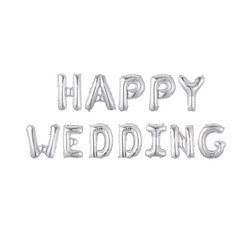 Bóng Chữ Happy Wedding Trang Trí Phòng Cưới , Phòng Tân Hôn