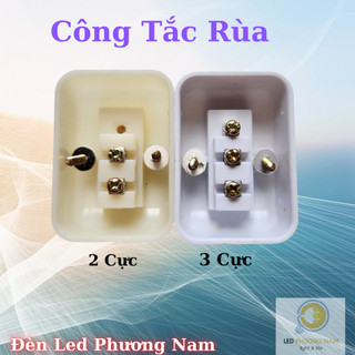 [COMBO 2 ] Công Tắc Rùa 6A (2 chiều / 3 chiều)