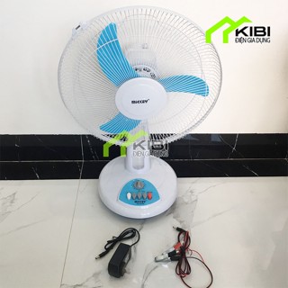 Quạt tích điện đa năng, quạt tích điện loại to MICKEY