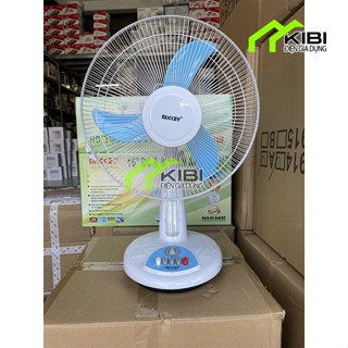 Quạt tích điện để bàn, quạt sạc dự phòng MICKEY (914 và 9103)