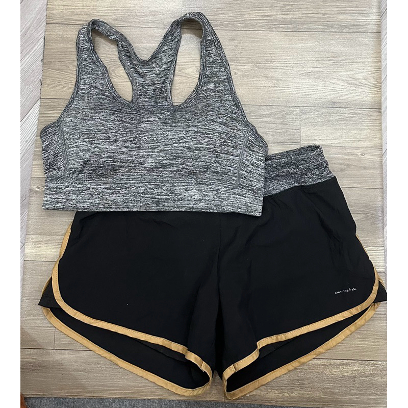 Set bộ đồ tập đùi nữ size M