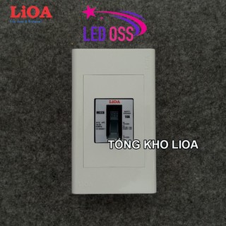Mặt chứa 1 cầu dao MCCB 2 cực - CB cóc