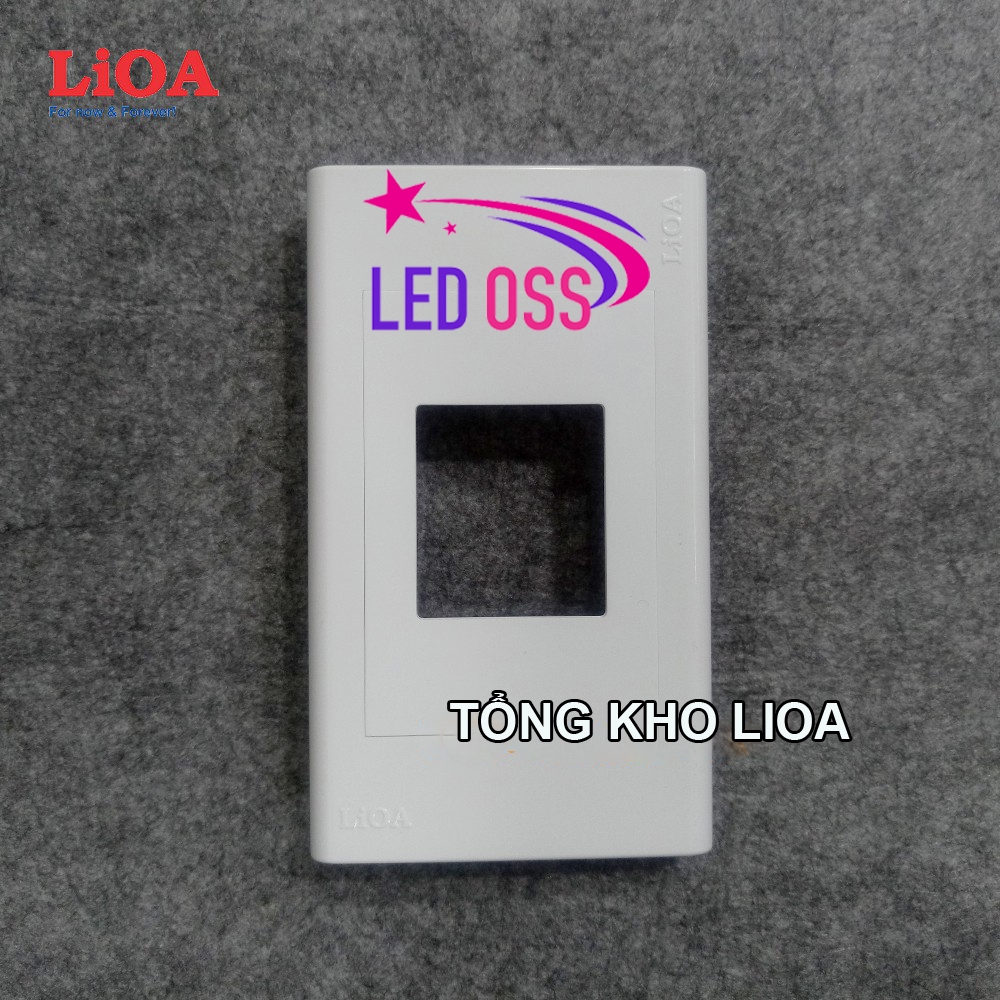 Mặt chứa 1 cầu dao MCCB 2 cực - CB cóc