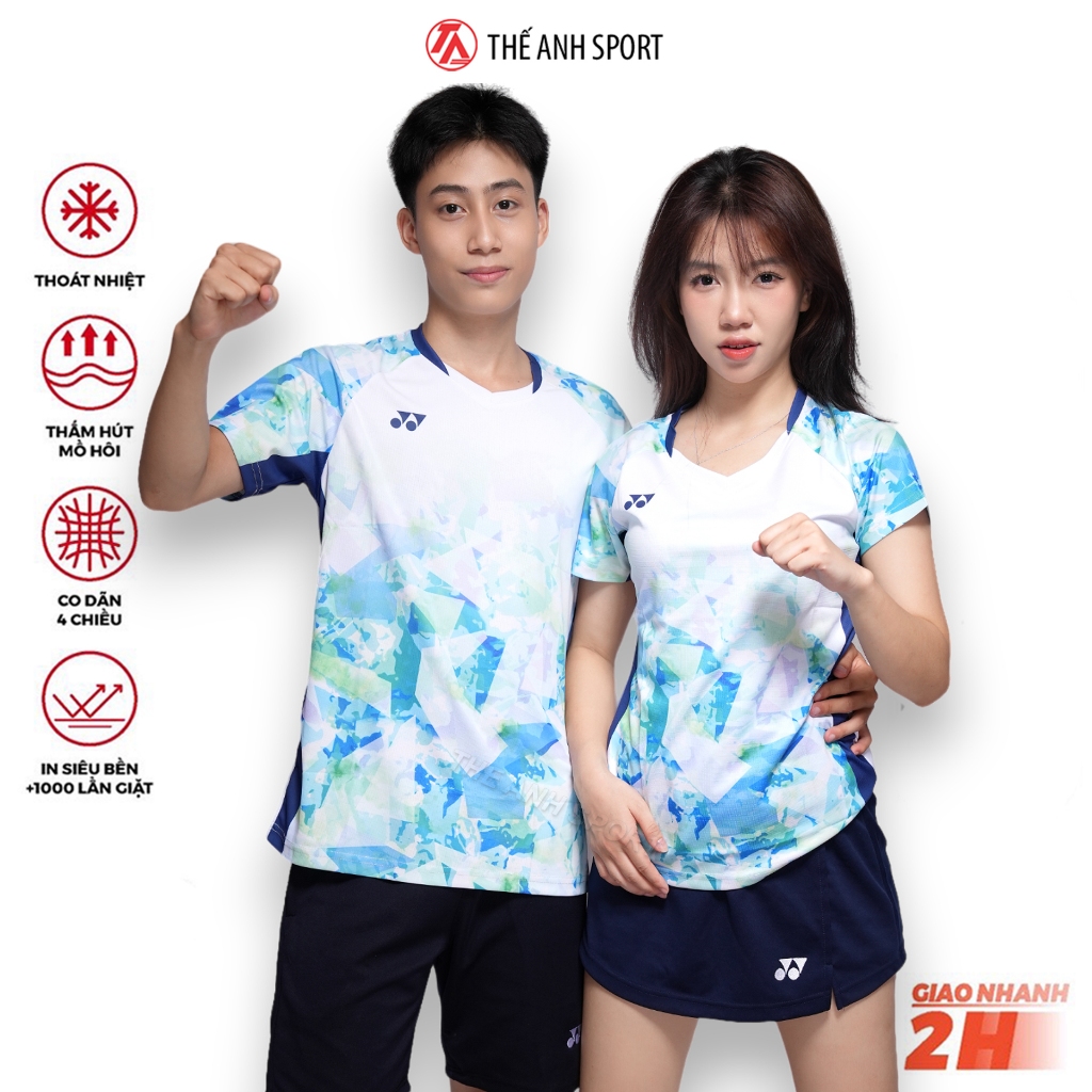 Áo cầu lông chất lượng cao, Quần áo cầu lông nam nữ tiêu chuẩn thi đấu (0518)