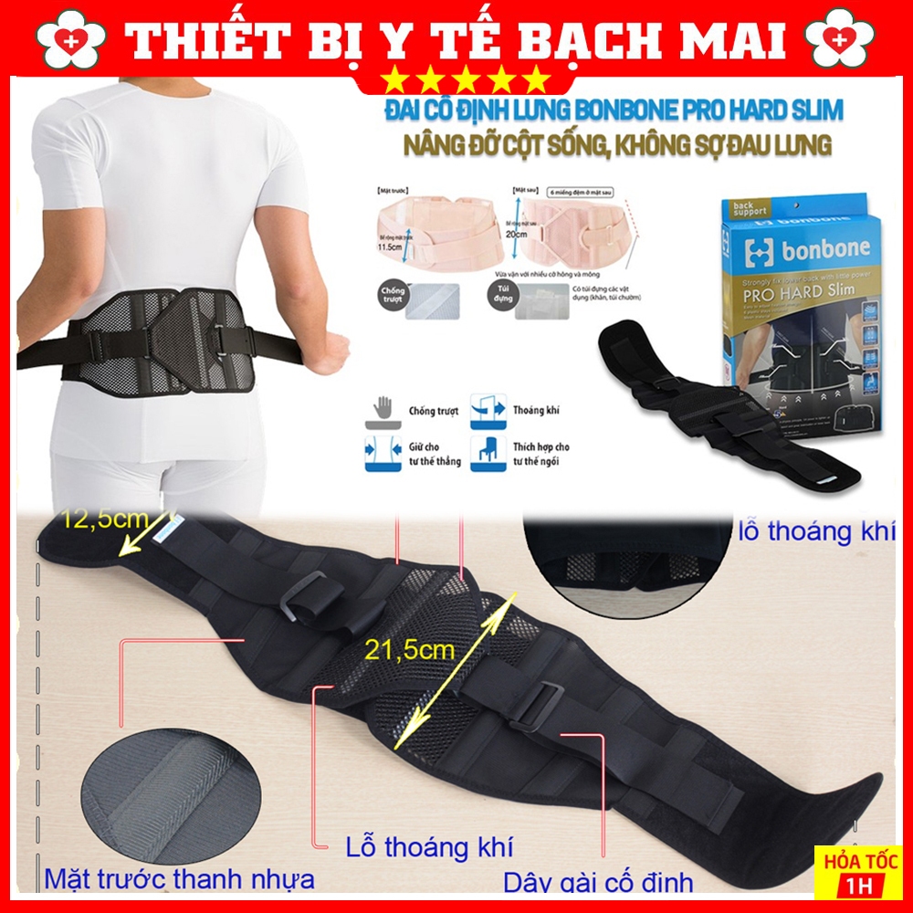 Đai Lưng Bonbone Pro Hard Slim [Nhật Bản]