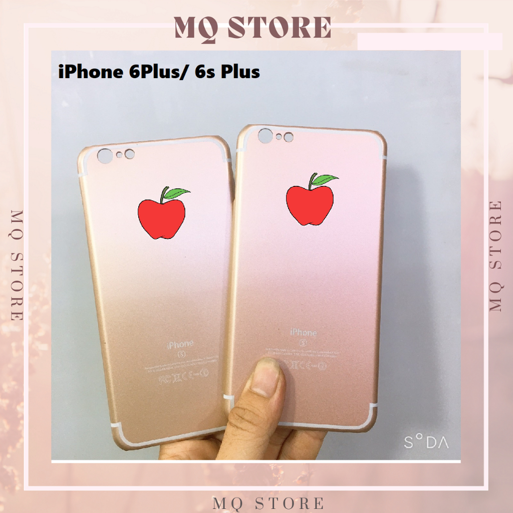 Ốp lưng iPhone 6Plus/ 6s Plus PC nhám cứng siêu mỏng, ôm gọn máy