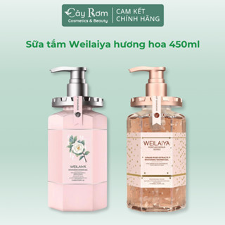 Sữa tắm trắng da cánh hoa hồng Weilaiya 450ml | Cây Rơm Cosmetics