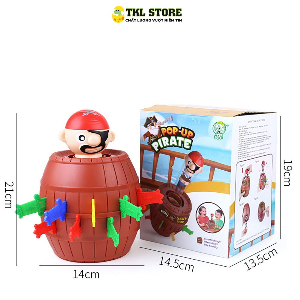 Đồ chơi trẻ em, bộ đồ chơi hải tặc, niềm vui cho bé và cả gia đình - TKL STORE