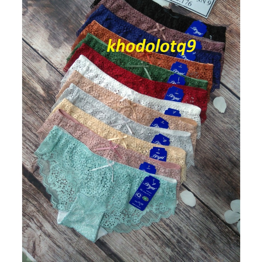 combo 5 Quần Lót Ren hoa Boya