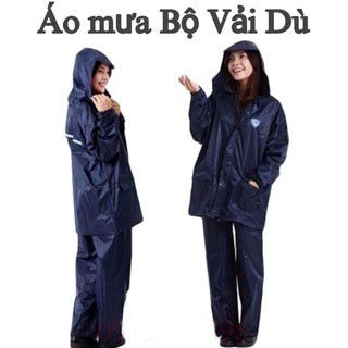 ÁO MƯA BỘ Vải dù, siêu chống thấm nước, hàng loại 1, có đủ size cho khách lựa