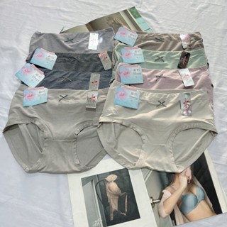 Set 5 Quần Lót Nữ Big size Cotton Muối Tiêu Cho Người Béo có size từ 45-75kg