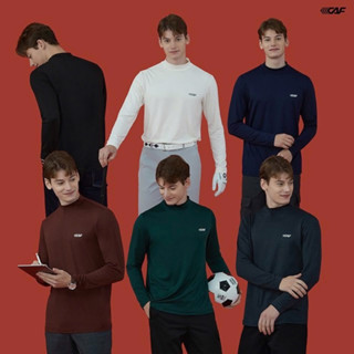 Áo Giữ Nhiệt Nam Thể Thao Cổ Ba Phân Lecaf Xuất Hàn Quốc Áo Cotton Thu Đông Dài Tay Giữ Ấm Thể Thao Tập Gym