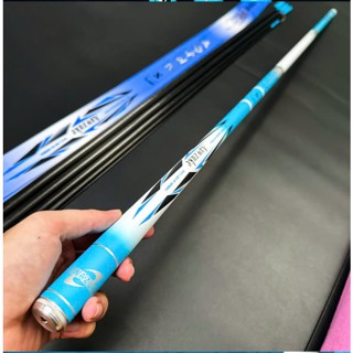  Cần Câu Tay Thiên Xuyên IV 5H F1 Cần Câu Cá Cao Cấp Tặng Ngọn Phụ bản xanh    trắng 