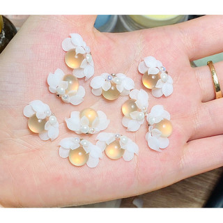 Hoa Bột Nail Ôm Đá Nghiêng( Mẫu Mới)