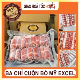 [Hỏa tốc tại Hà Nội] Ba chỉ Bò Mỹ Excel, Bò Cuộn, Bò Nhúng Lẩu, Bò Thả Lẩu Siêu Ngon - Boti Farm