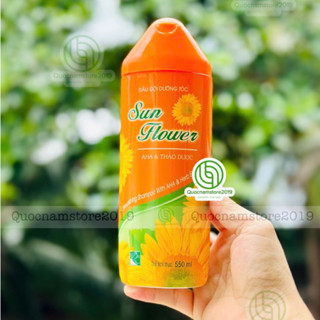 Dầu gội thảo dược Sun Flower hướng dương 550ml