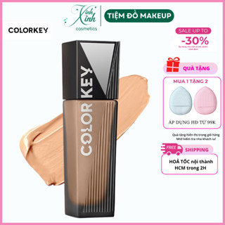  Kem Nền COLORKEY Kiềm dầu mịn lỳ Chân ái Cho Lớp Makeup Mỏng Nhẹ Lâu Trôi 30g| Xinh Xinh Cosmetics 