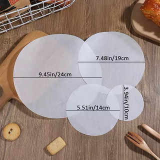 Giấy nến tròn cắt sẵn (50 tờ)