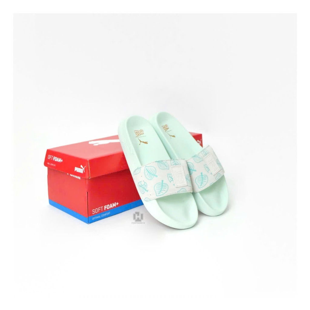 [ CHÍNH HÃNG ] DÉP PU.MA SUEDE XANH MINT CROSSING