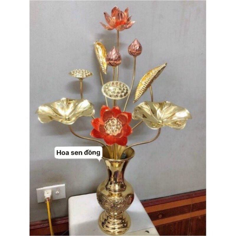 Hoa sen đồng bó 10 cành