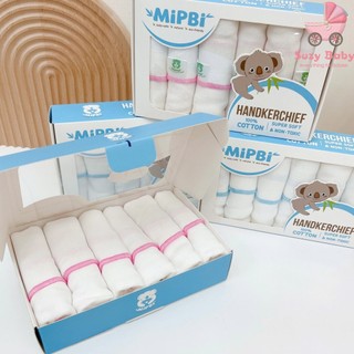 Set 6 khăn xô sữa Mipbi cho bé