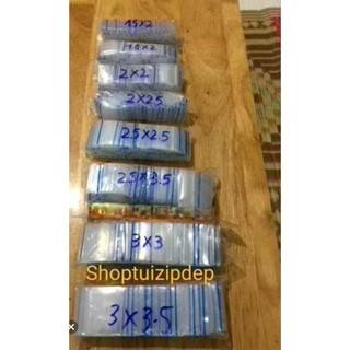 Túi zip mini nhỏ 2x2, 1 gói 100 cái