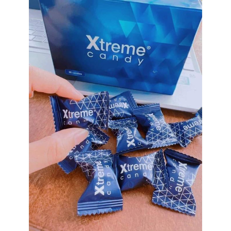 ( che tên) nguyên hộp 30 viên kẹo xtreme chính hãng