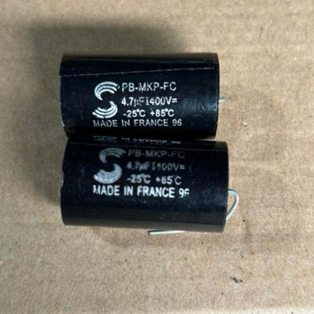 2 Tụ phân tần loa 4.7uf 400V