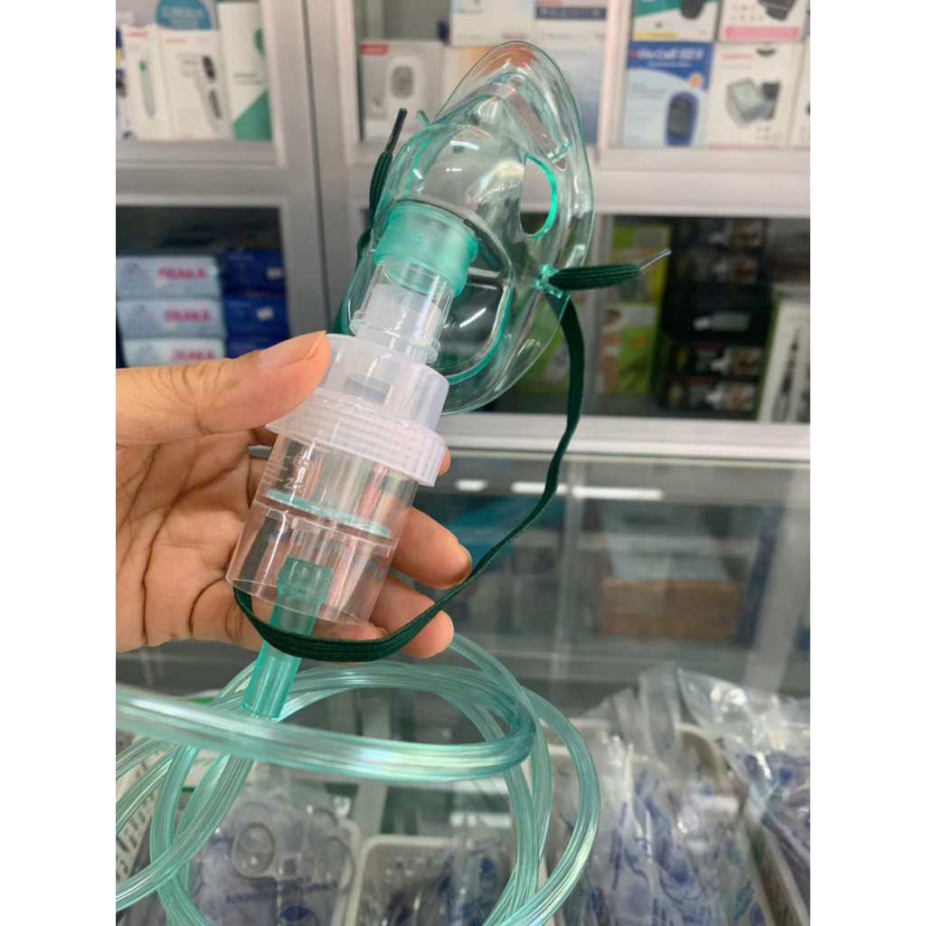 Bộ Mask Xông Khí Dung Trẻ Em Và Người Lớn