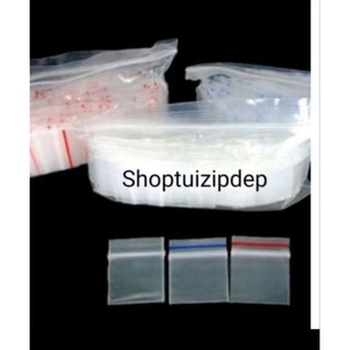 100 chiếc túi zip mini loại nhỏ 1,5x2 cm