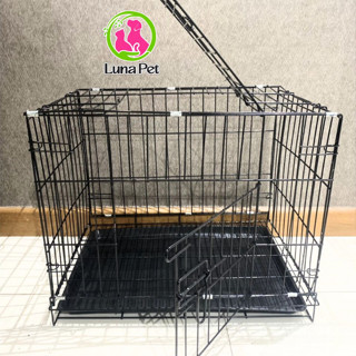 Chuồng nuôi chó mèo gấp gọn NAN VỪA Luna Pet CN03, lồng chó gấp gọn sơn tĩnh điện giá rẻ