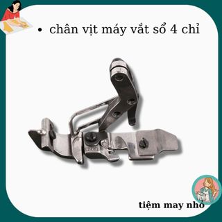 chân vịt mí máy vắt sổ  mí lưỡi gà - bo chun máy vắt sổ 4 chỉ