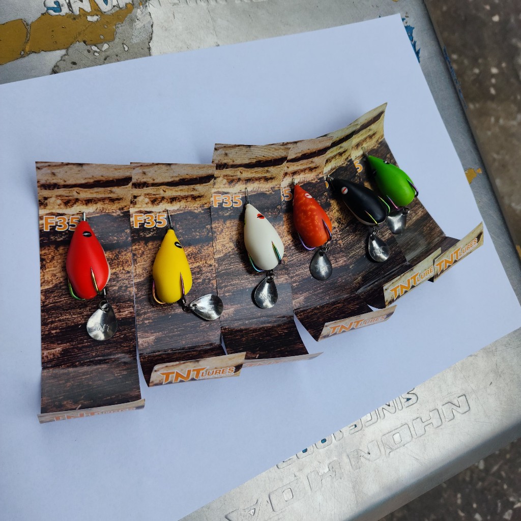 Nhái Hơi F35 - CHÍNH HÃNG - Mồi Nhái Hơi Đi Nửng