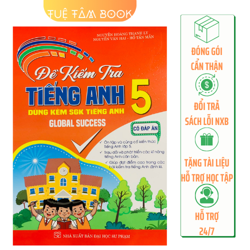 Sách - Đề kiểm tra Tiếng Anh 5 (Global Success)
