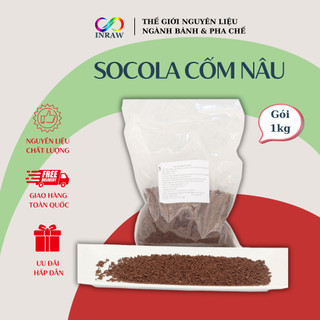 Socola Cốm Nâu trang trí bánh 100g