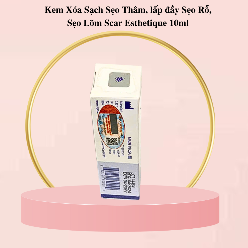 ( GIẢM GIÁ ĐỂ LẤY LƯỢT BÁN VÀ ĐÁNH GIÁ ) Kem Xóa Sạch Sẹo Thâm, lấp đầy Sẹo Rỗ, Sẹo Lõm Scar Esthetique 10ml