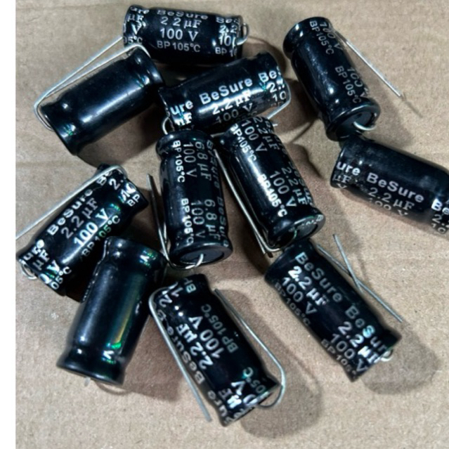 50 con Tụ loa 2.2uf 100V 2đầu