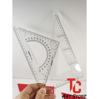 Bộ Thước eke 38cm (gồm 2 cây)