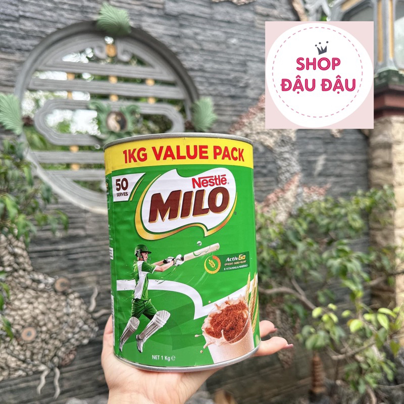 [CÓ TEM PHỤ] Sữa bột Milo Úc hộp 1kg