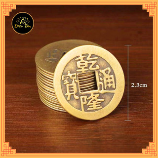 Combo 100 đồng xu phong thủy may mắn