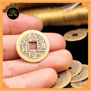 Combo 100 đồng xu phong thủy may mắn