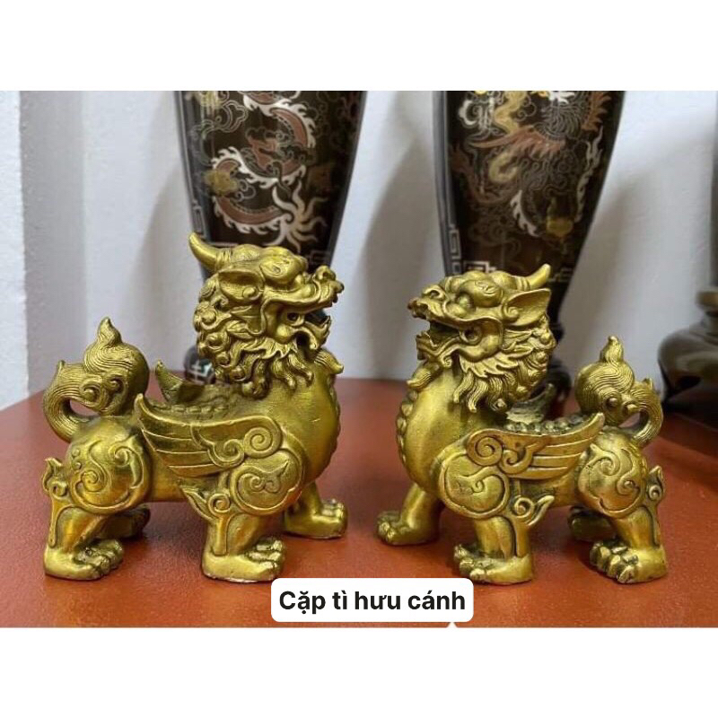 Cặp Tỳ Hưu Cánh -Tỳ Hưu chiêu tài