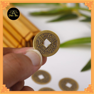 100 đồng xu phong thủy may mắn