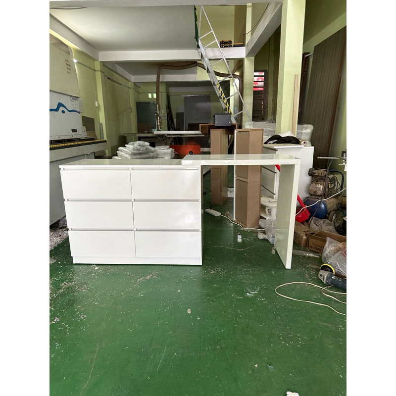 Bàn làm việc, bàn trang điểm đa năng có 6 hộc kéo D160*R40*C80 | BigBuy360 - bigbuy360.vn