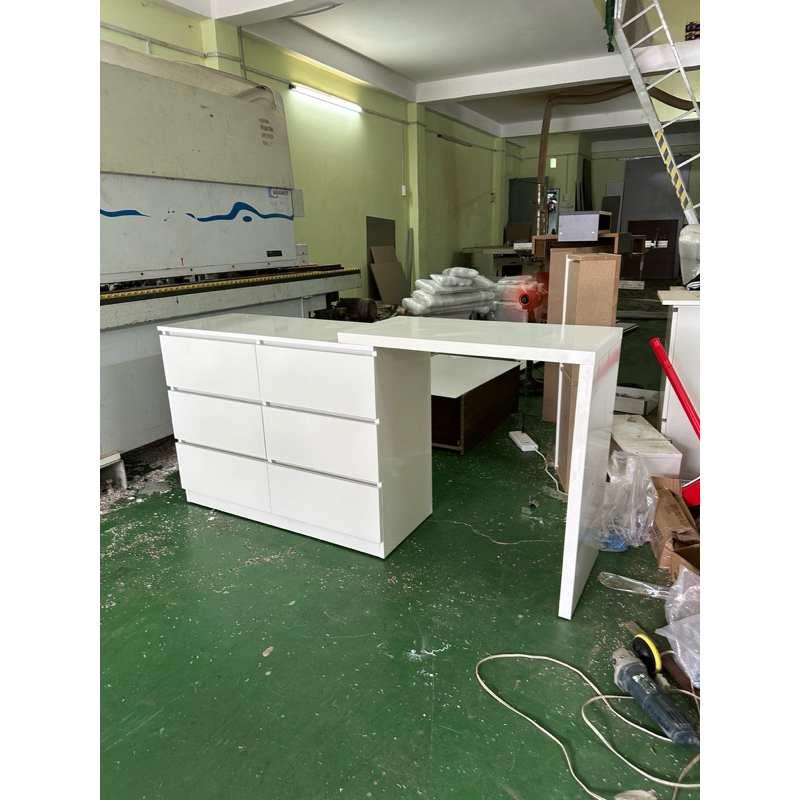 Bàn làm việc, bàn trang điểm đa năng có 6 hộc kéo D160*R40*C80 | BigBuy360 - bigbuy360.vn