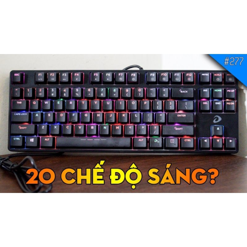 [SALE] BÀN PHÍM CƠ DAREU EK880 LED RGB CHÍNH HÃNG